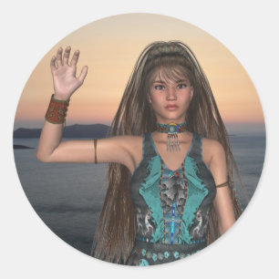 Etiqueta do nativo americano