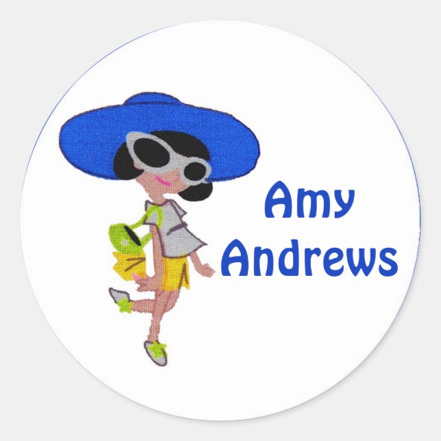 Etiqueta do nome de etiqueta (Frente)