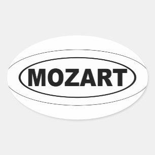 Etiqueta do Oval de Mozart