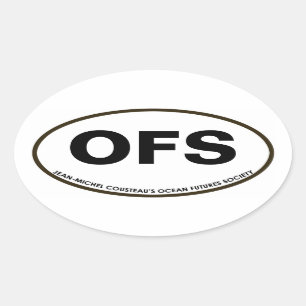 Etiqueta do Oval de OFS