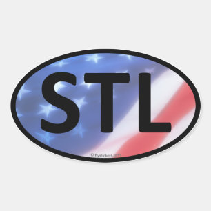 Etiqueta do Oval de STL