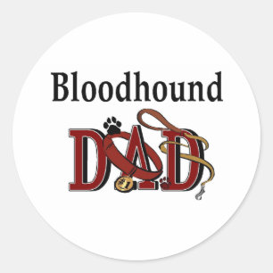 Etiqueta do pai do Bloodhound