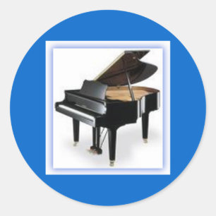 Etiqueta do piano de cauda