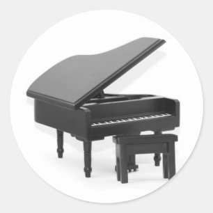 Etiqueta do piano de cauda