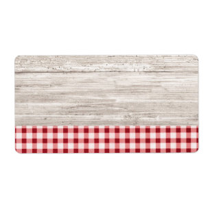 Etiqueta do produto Mesa do país