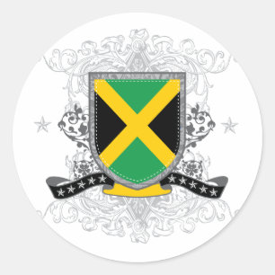 Etiqueta do protetor 2 de Jamaica
