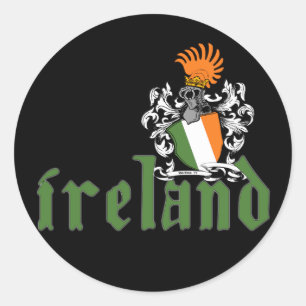 Etiqueta do protetor de Ireland