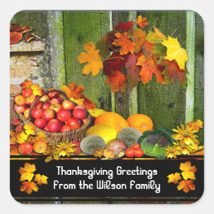 Etiqueta do quadrado do ~ da casa de colheita