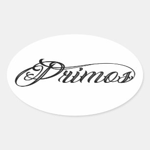 Etiqueta do roteiro do tatuagem de Primos