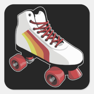 Etiqueta do skate de rolo