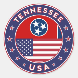 Etiqueta do Tennessee, capa de telefone, saco de t