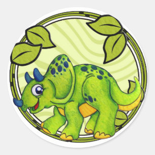 Etiqueta do Triceratops