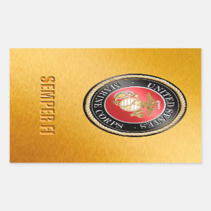 Etiqueta do USMC Semper Fi