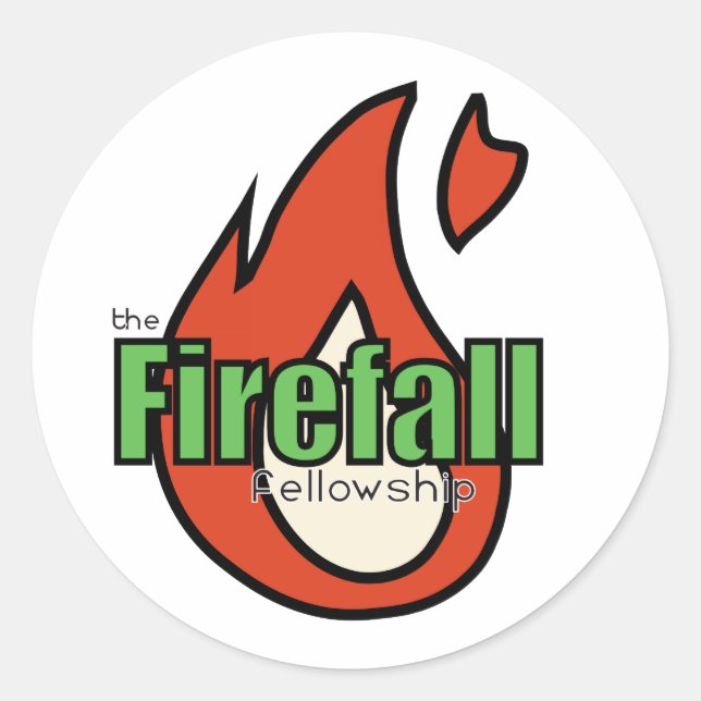 Etiqueta do vermelho de Firefall (Frente)
