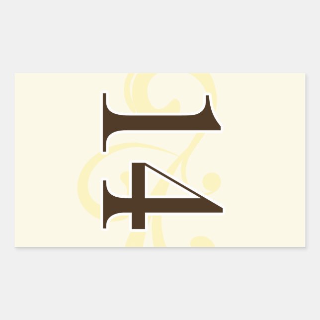 Etiqueta do Vinho Número Vinhetas 14 (Frente)