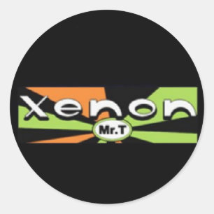 Etiqueta do xénon