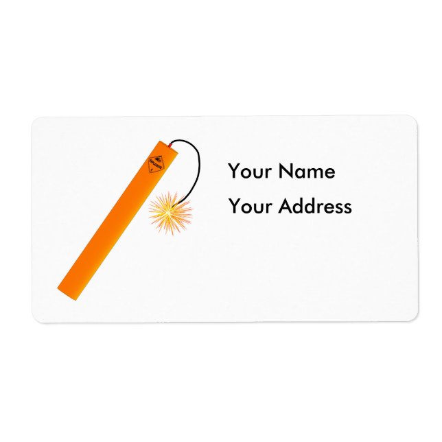 Etiqueta Dobra Dinâmica (Frente)