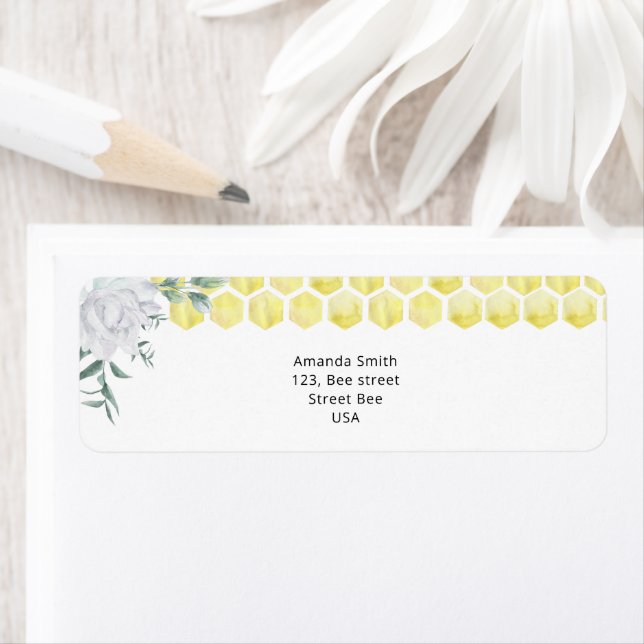 Etiqueta Doce como pode Abelha - (Insitu)