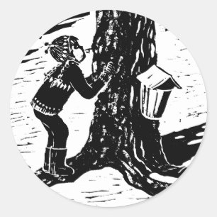 Etiqueta doce da seiva