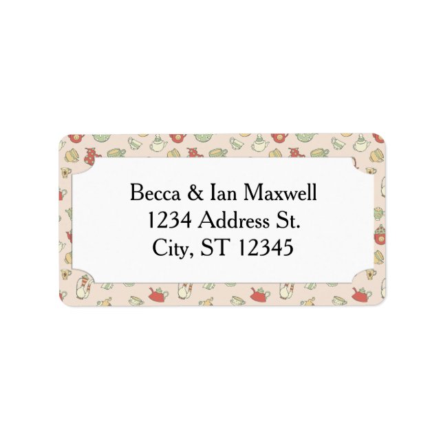 Etiqueta Doces minúsculos (Frente)