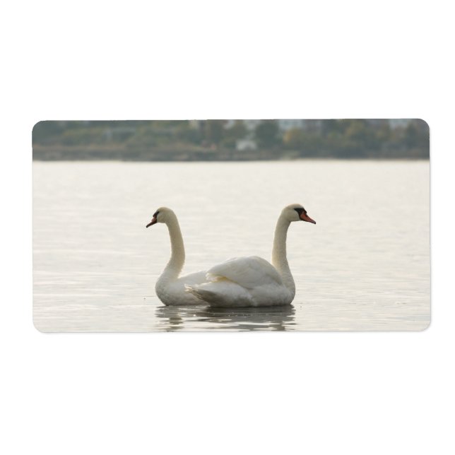 Etiqueta Dois cisnes (Frente)