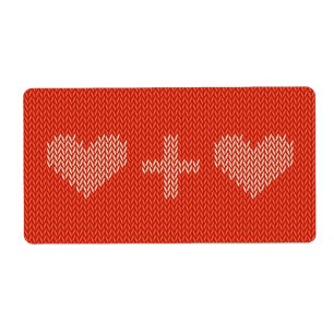 Etiqueta Dois Corações Muniados