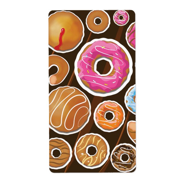 Etiqueta Donuts Clássicos (Frente)