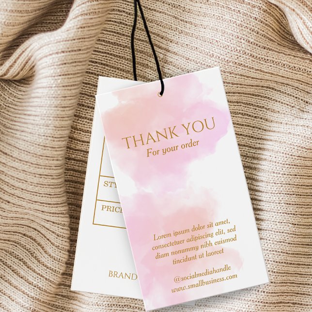 Etiqueta Dourada de Pincel de Aquarela (Criador carregado)