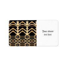 Dourado,arte deco,nouveau,preto,vintage,padrão,chi