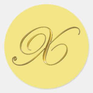 Etiqueta Dourado da etiqueta do selo do envelope
