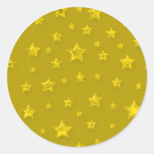 Etiqueta Dourado estrelado