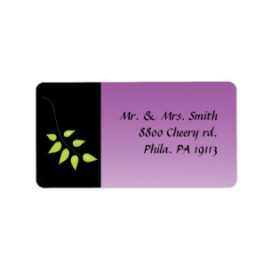 Etiqueta Dove the Peace Leaf Return Address Sticker