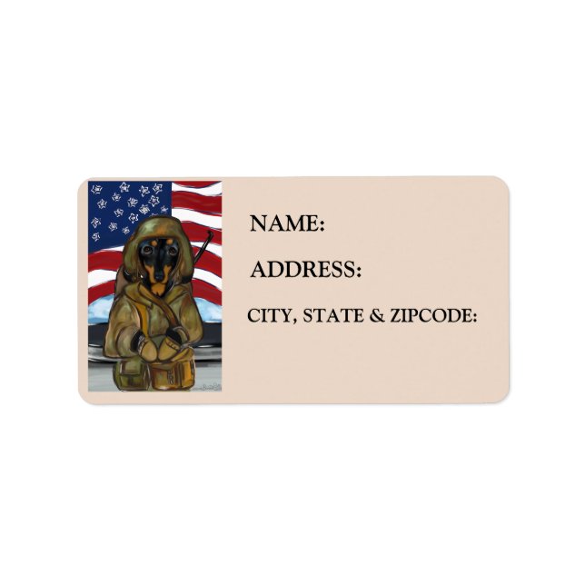 ETIQUETA DOXIE SOLDIER (Frente)