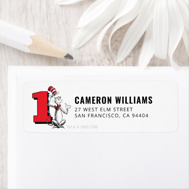 Etiqueta Dr. Seuss - Caracteres | ANIVERSÁRIO DE CRIANÇA (Insitu)