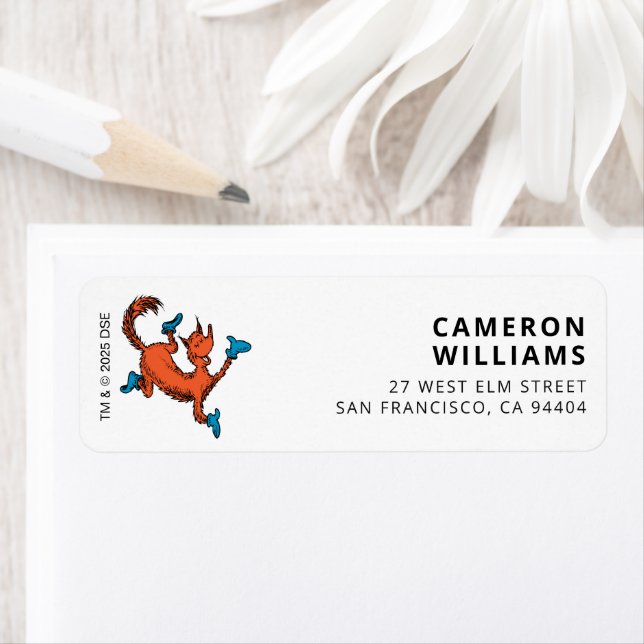 Etiqueta Dr. Seuss Character Confetti | ANIVERSÁRIO DE CRIA (Insitu)
