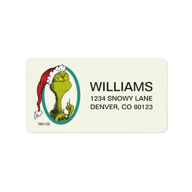 Etiqueta Dr. Seuss | Grpolegadas (Frente)