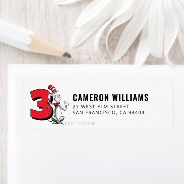 Etiqueta Dr. Seuss - Personagens | Aniversário Infantil (Insitu)