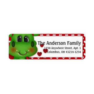 Etiqueta Dragon Love Address Labs Labels d3