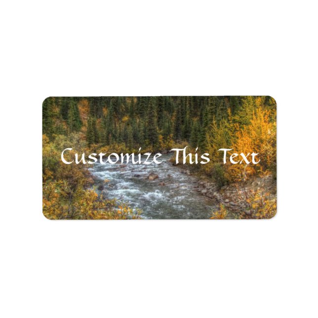 Etiqueta Dreamy River (Frente)