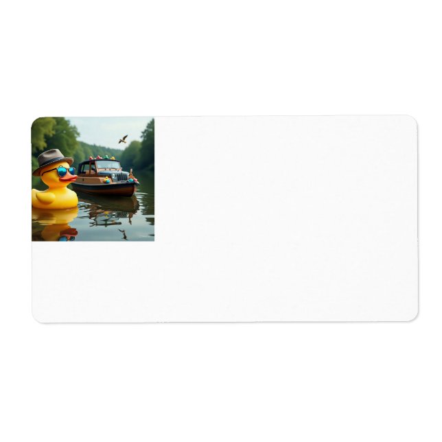 Etiqueta Duckme River (Frente)