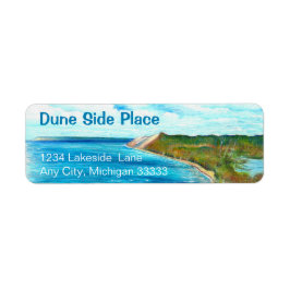 Etiqueta Dunes Coastal Shore Personalize
