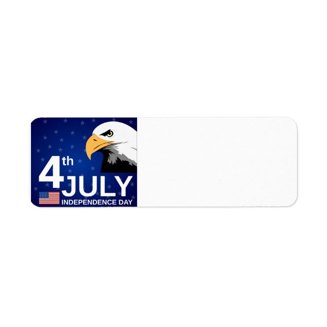 Etiqueta Éagle 4 de julho (Frente)