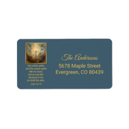 Etiqueta Easter Resurrection Religious