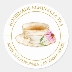 Etiqueta Echinacea Tea Modern