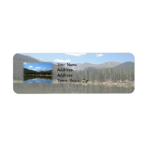 Etiqueta Echo Lake Mt Evans Colorado