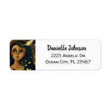 Eethal Encantada por Angelic Girl Abstrato Ai Art