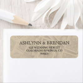 Etiqueta Egypt Passport Wedding