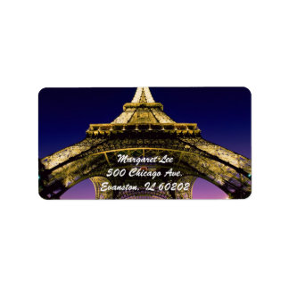Etiqueta Eiffel-Tower-Paris