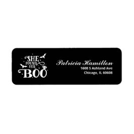 Etiqueta Ela Encontrou o Seu Amor Chuveiro de Noiva de Hall