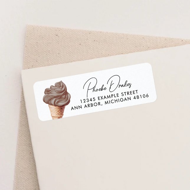 Etiqueta Ela foi esfregada no Chá de chocolate (Criador carregado)